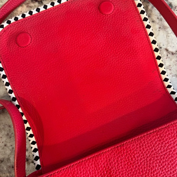 RARE | KATE SPADE Jasper Crown Street Jasper Crossbody - Prickly Pear Red - Picture 7 of 7